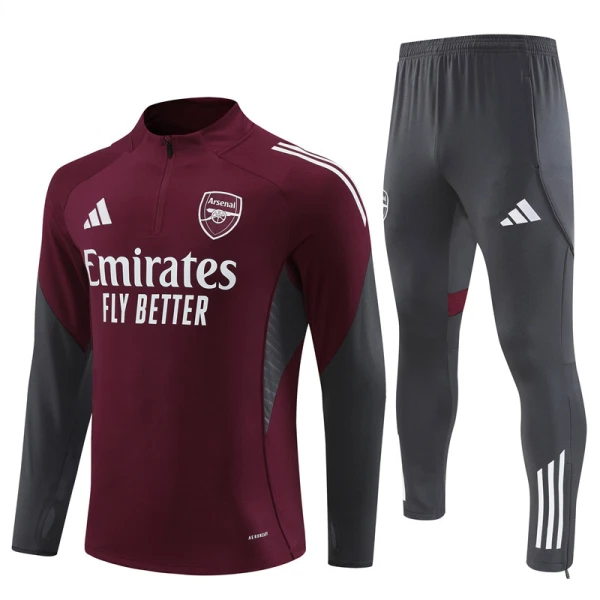 Conjunto de sudadera de entrenamiento Arsenal Hombre 25/26 Rojo