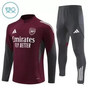 Conjunto de sudadera de entrenamiento Arsenal Niños 25/26 Rojo
