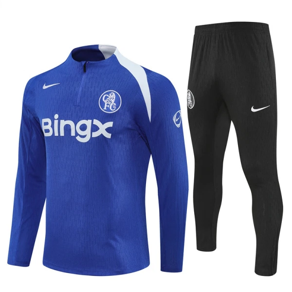 Conjunto de sudadera de entrenamiento Chelsea Hombre 25/26 Azul