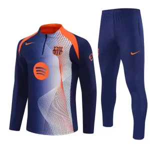 Conjunto de sudadera de entrenamiento FC Barcelona Hombre 25/26 Azul