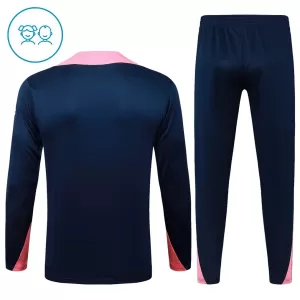 Conjunto de sudadera de entrenamiento FC Barcelona Niños 25/26 Azul
