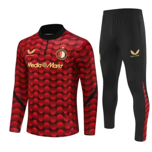 Conjunto de sudadera de entrenamiento Feyenoord Rotterdam Hombre 25/26 Rojo