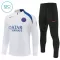 Conjunto de sudadera de entrenamiento Paris Saint-Germain Niños 25/26 Blanco