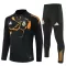 Conjunto de sudadera de entrenamiento Real Madrid Hombre 25/26 Negro