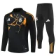 Conjunto de sudadera de entrenamiento Real Madrid Hombre 25/26 Negro