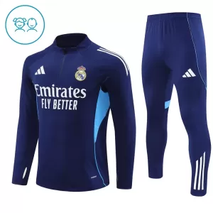 Conjunto de sudadera de entrenamiento Real Madrid Niños 25/26 Navy
