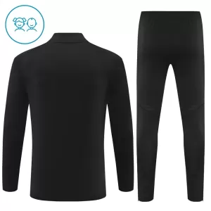 Conjunto de sudadera de entrenamiento Real Madrid Niños 25/26 Negro