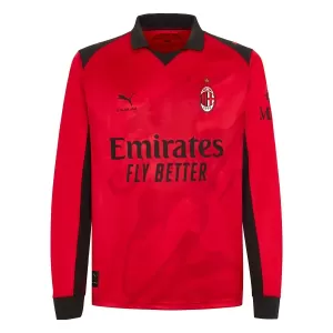 Camiseta AC Milan Hombre 4ª Equipación 25/26 Manga Larga