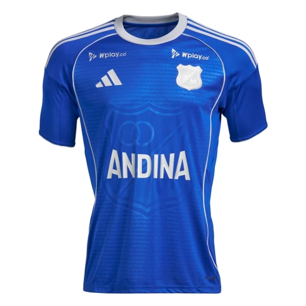 Camiseta Millonarios Hombre 1ª Equipación 26/27 Camiseta Millonarios Hombre 1ª Equipación 26/27