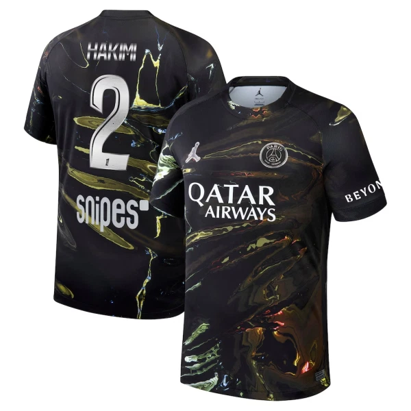 Camiseta Paris Saint-Germain Achraf Hakimi 2 Night Hombre 25/26