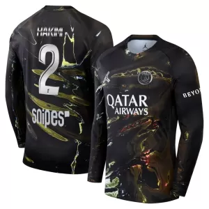 Camiseta Paris Saint-Germain Achraf Hakimi 2 Night Hombre 25/26 Manga Larga