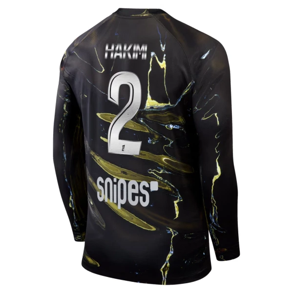 Camiseta Paris Saint-Germain Achraf Hakimi 2 Night Hombre 25/26 Manga Larga