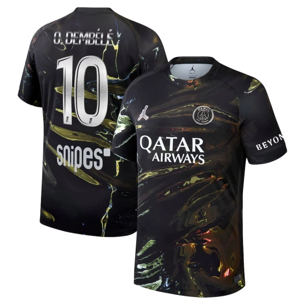 Camiseta Paris Saint-Germain Ousmane Dembélé 10 Night Hombre 25/26