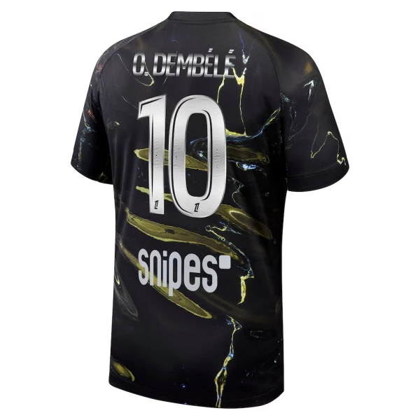 Camiseta Paris Saint-Germain Ousmane Dembélé 10 Night Hombre 25/26