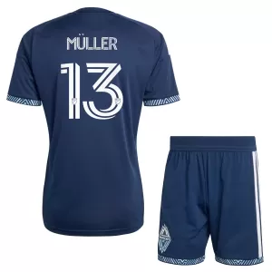 Camiseta Vancouver Whitecaps Thomas Müller 13 Niños 2ª Equipación 2026