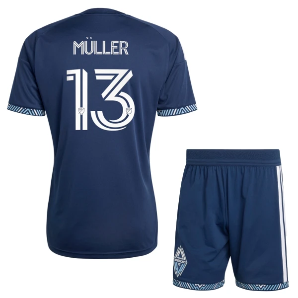 Camiseta Vancouver Whitecaps Thomas Müller 13 Niños 2ª Equipación 2026