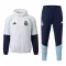 Chaqueta De Entrenamiento Con Capucha Argentina Hombre 26/27 Blanco
