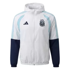 Chaqueta De Entrenamiento Con Capucha Argentina Hombre 26/27 Blanco
