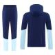 Chaqueta De Entrenamiento Con Capucha Argentina Hombre 26/27 Navy