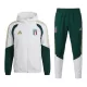 Chaqueta De Entrenamiento Con Capucha Italia Hombre 26/27 Blanco Chaqueta De Entrenamiento Con Capucha Italia Hombre 26/27 Blanco