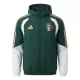 Chaqueta De Entrenamiento Con Capucha Italia Hombre 26/27 Verde
