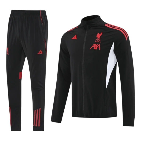 Conjunto De Chaqueta De Entrenamiento Liverpool Hombre 25/26 Negro