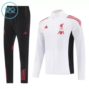 Conjunto De Chaqueta De Entrenamiento Liverpool Niños 25/26 Blanco