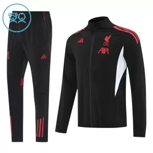 Conjunto De Chaqueta De Entrenamiento Liverpool Niños 25/26 Negro Conjunto De Chaqueta De Entrenamiento Liverpool Niños 25/26 Negro