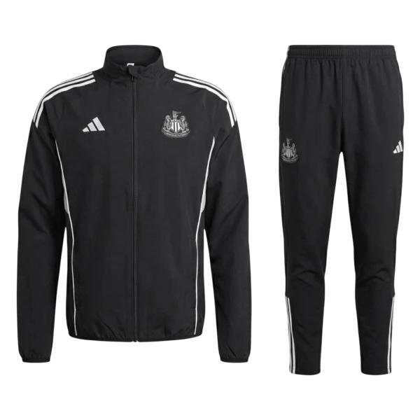 Conjunto De Chaqueta De Entrenamiento Newcastle United Hombre 25/26 Negro Conjunto De Chaqueta De Entrenamiento Newcastle United Hombre 25/26 Negro