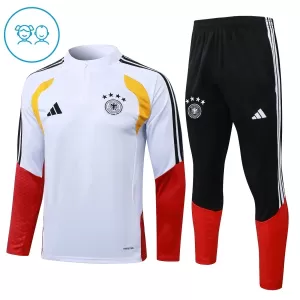 Conjunto de sudadera de entrenamiento Alemania Niños 26/27 Blanco