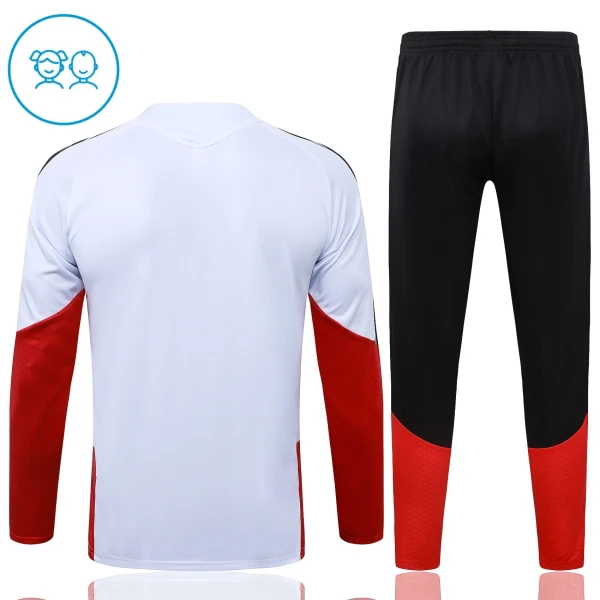 Conjunto de sudadera de entrenamiento Alemania Niños 26/27 Blanco