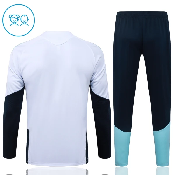 Conjunto de sudadera de entrenamiento Argentina Niños 26/27 Blanco