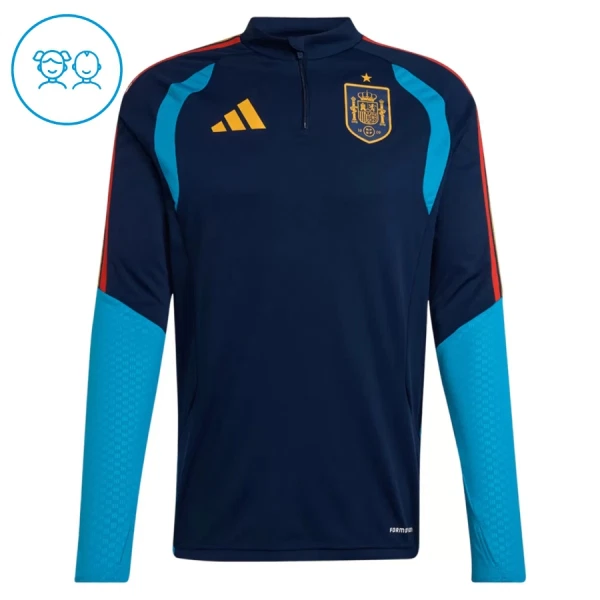 Conjunto de sudadera de entrenamiento España Niños 26/27 Navy
