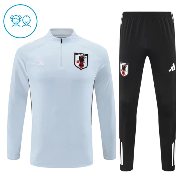 Conjunto de sudadera de entrenamiento Japón Niños 2026 Blanco