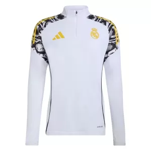 Conjunto de sudadera de entrenamiento Real Madrid Hombre 26/27 Blanco