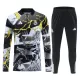 Conjunto de sudadera de entrenamiento Real Madrid Marvel Hombre 26/27 Negro