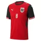Camiseta Austria David Alaba 8 Hombre 1ª Equipación Mundial 2026