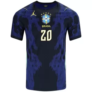 Camiseta Brasil Estevao 20 Hombre 2ª Equipación Mundial 2026