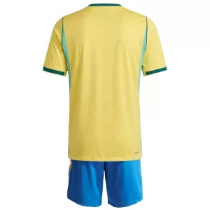 Camiseta Brasil Niños 1ª Equipación Mundial 2026