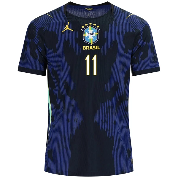 Camiseta Brasil Raphinha 11 Hombre 2ª Equipación Mundial 2026