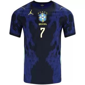 Camiseta Brasil Vinicius Junior 7 Hombre 2ª Equipación Mundial 2026
