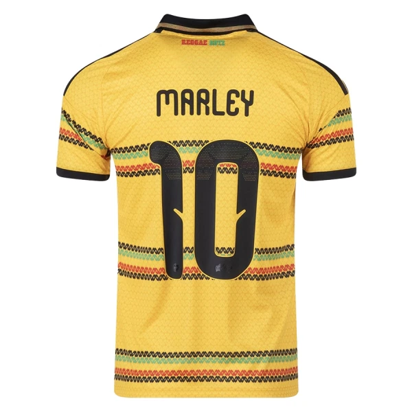 Camiseta Jamaica Bob Marley 10 Hombre 1ª Equipación Mundial 2026 Camiseta Jamaica Bob Marley 10 Hombre 1ª Equipación Mundial 2026