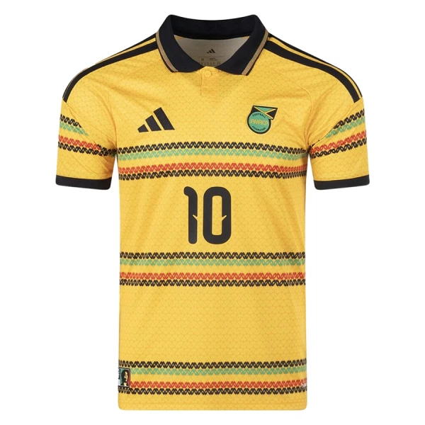 Camiseta Jamaica Bob Marley 10 Hombre 1ª Equipación Mundial 2026
