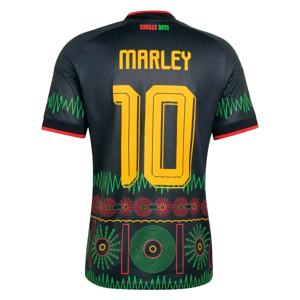 Camiseta Jamaica Bob Marley 10 Hombre 2ª Equipación Mundial 2026 Camiseta Jamaica Bob Marley 10 Hombre 2ª Equipación Mundial 2026