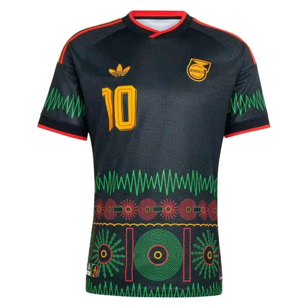 Camiseta Jamaica Bob Marley 10 Hombre 2ª Equipación Mundial 2026