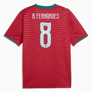 Camiseta Portugal Bruno Fernandes 8 Hombre 1ª Equipación Mundial 2026