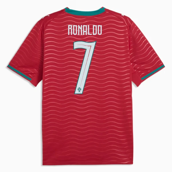 Camiseta Portugal Cristiano Ronaldo 7 Hombre 1ª Equipación Mundial 2026 Camiseta Portugal Cristiano Ronaldo 7 Hombre 1ª Equipación Mundial 2026