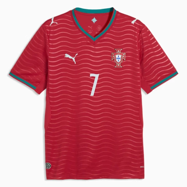 Camiseta Portugal Cristiano Ronaldo 7 Hombre 1ª Equipación Mundial 2026