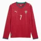 Camiseta Portugal Cristiano Ronaldo 7 Hombre 1ª Equipación Mundial 2026 Manga Larga