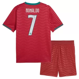 Camiseta Portugal Cristiano Ronaldo 7 Niños 1ª Equipación Mundial 2026